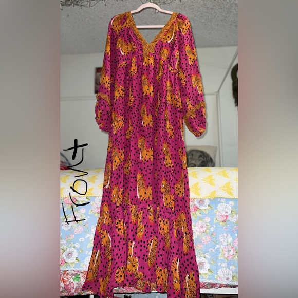Anthropologie Leopard Dress ππ - Picture 5 of 11